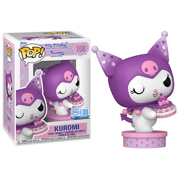 Funko Pop! Sanrio Hello Kitty My Melody Kuromi 108 Exclusivo