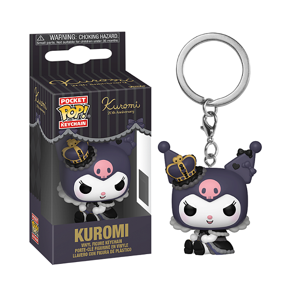 Funko Pop! Keychain Chaveiro Sanrio Hello Kitty Royal Outfit Kuromi
