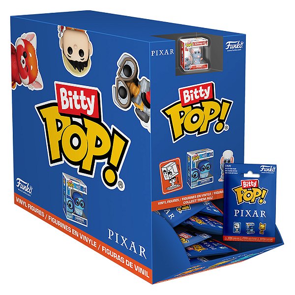 Funko Bitty Pop! Disney Pixar / Pacote Sortido Surpresa 1 Unidade Lacrado