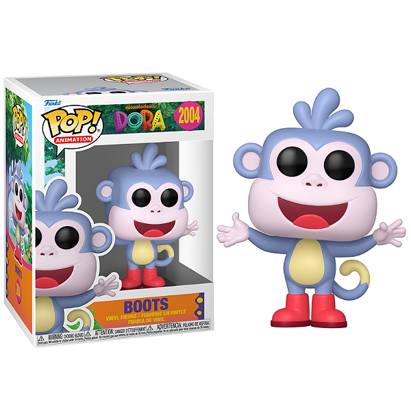 Funko Pop! Animation Nickelodeon Dora Aventureira Boots 2004