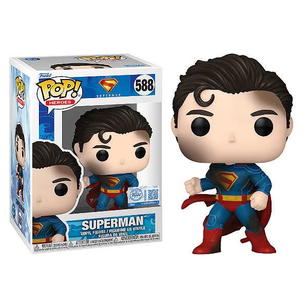 Funko Pop! Dc Comics 2025 Superman Battle Damaged 588 Exclusivo