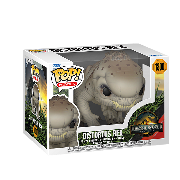 Funko Pop! Filme Jurassic World Distortus Rex 1800