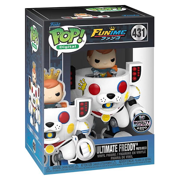 Funko Pop! Digital Funime Ultimate Freddy In Proto Mech 431 Exclusivo NFT 2300 Pcs