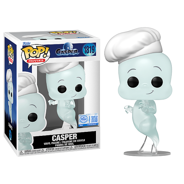 Funko Pop! Filme Gasparzinho O Fantasminha Camarada Casper 1819 Exclusivo