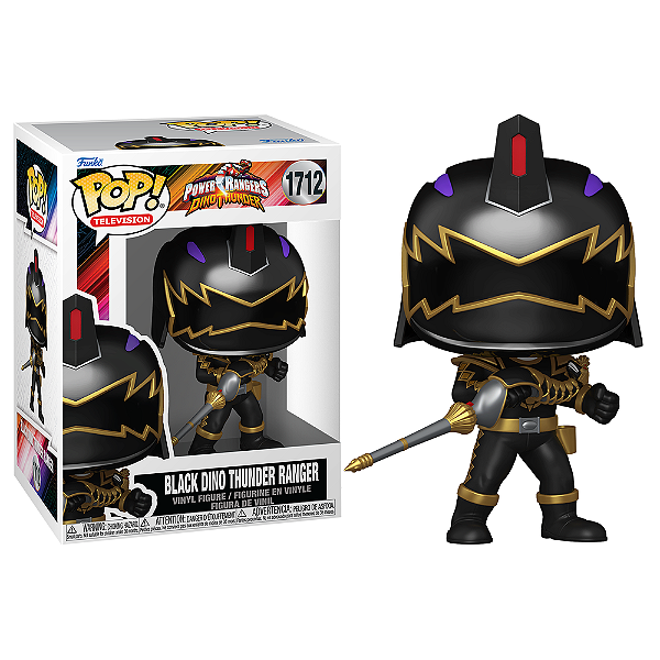 Funko Pop! Television Power Rangers Black Dino Thunder Ranger 1712