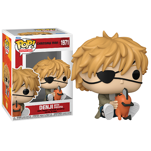 Funko Pop! Animation Chainsaw Man Denji With Pochita 1971