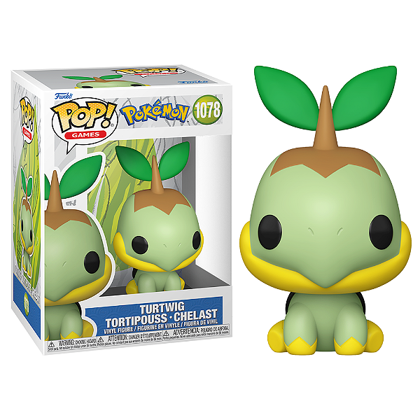 Funko Pop! Games Pokemon Turtwig 1078