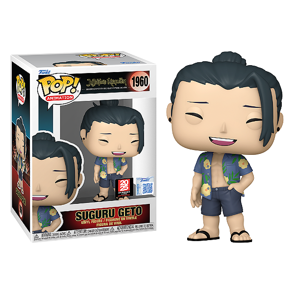 Funko Pop! Animation Jujutsu Kaisen Suguru Geto 1960 Exclusivo