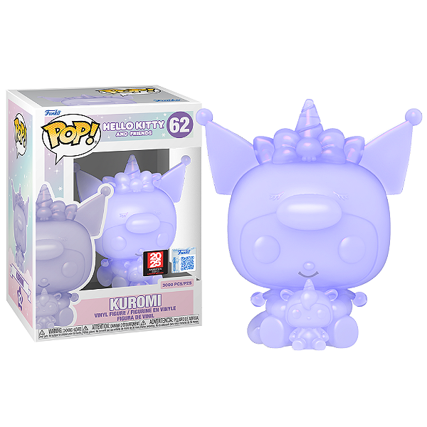 Funko Pop! Sanrio Hello Kitty And Friends Kuromi 62 Exclusivo Translucido