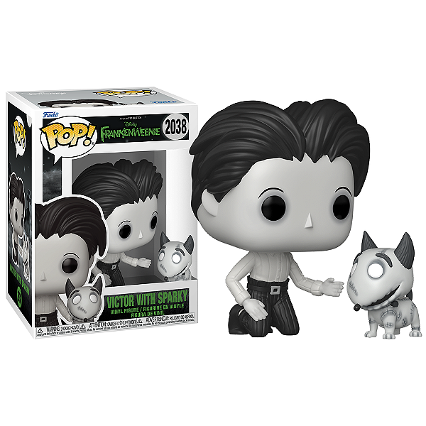 Funko Pop! Animation Disney Frankenweenie / Frankenstein Vitor With Spartky 2038