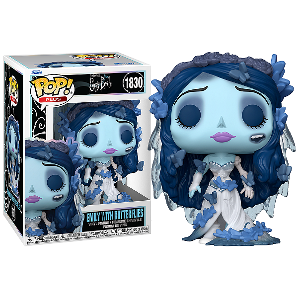 Funko Pop! Plus Filme A Noiva Cadaver Emily With Butterflies 1830