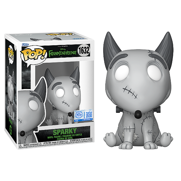 Funko Pop! Animation Disney Frankenweenie / Frankenstein Sparky 1632 Exclusivo