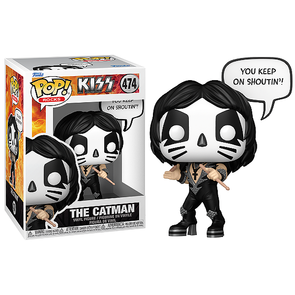 Funko Pop! Rocks KISS The Catman 474