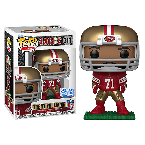 Funko Pop! Football NFL 49ers Trent Williams 311 Exclusivo
