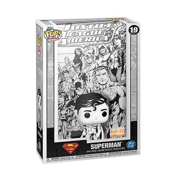 Funko Pop! Comic Covers Superman 19 Exclusivo