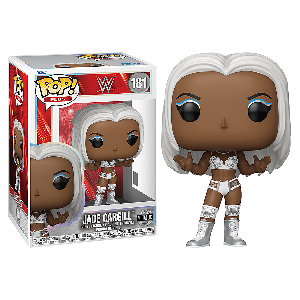 Funko Pop! Plus WWE Jade Cargill 181 Exclusivo Metallic