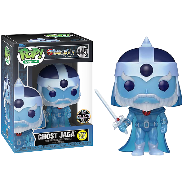 Funko Pop! Digital NFT Animation Thundercats Ghost Jaga 445 Exclusivo Glow