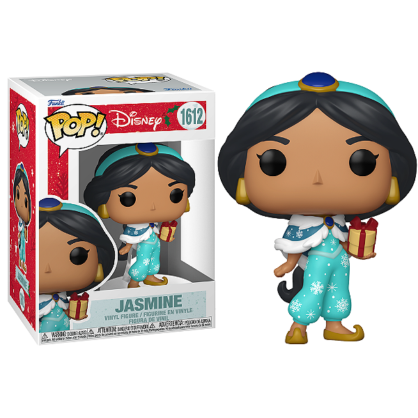 Funko Pop! Disney Natal Aladdin Jasmine 1612