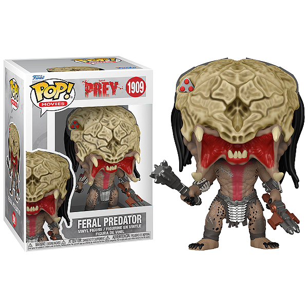 Funko Pop! Filme Prey / O Predador Feral Predator 1909