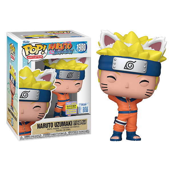 Funko Pop! Animation Naruto Shippuden Naruto Uzumaki 1980 Exclusivo