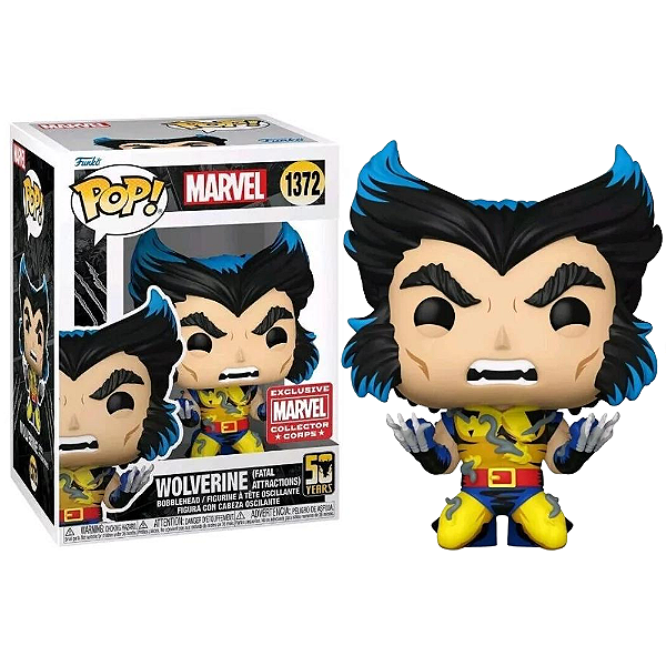 Funko Pop! Marvel X-Men Wolverine 1372 Exclusivo
