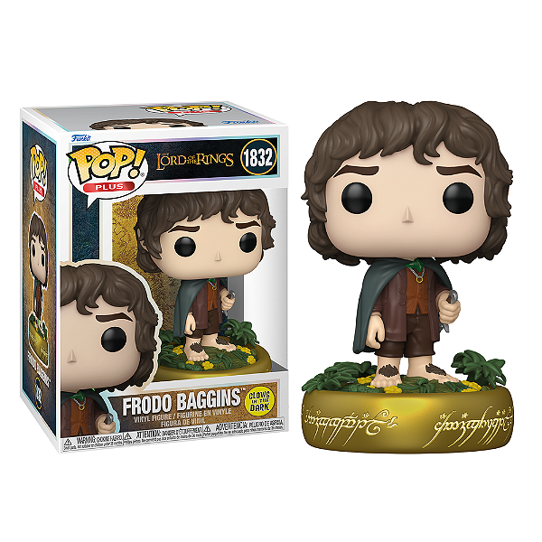 Funko Pop! Plus The Lord Of The Rings / O Senhor Dos Aneis 2025 Frodo Baggins 1832 Exclusivo Glow