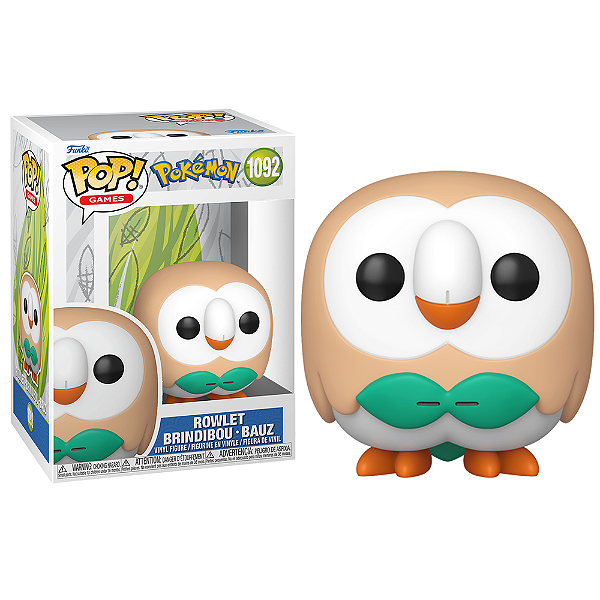 Funko Pop! Games Pokemon Rowlet 1092