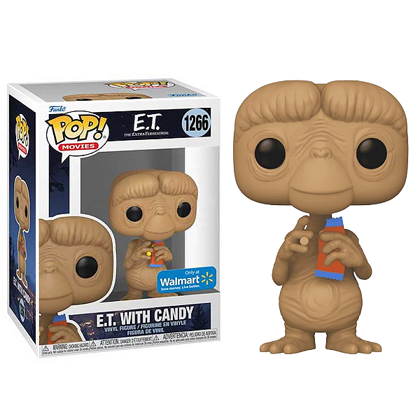 Funko Pop! Filme E.T. O Extraterrestre E.T. With Candy 1266 Exclusivo