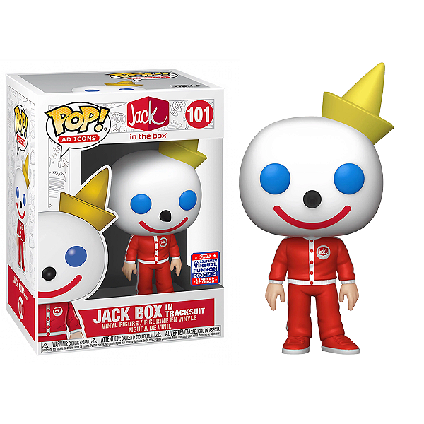 Funko Pop! Ad Icons Jack Box In Tracksuit 101 Exclusivo
