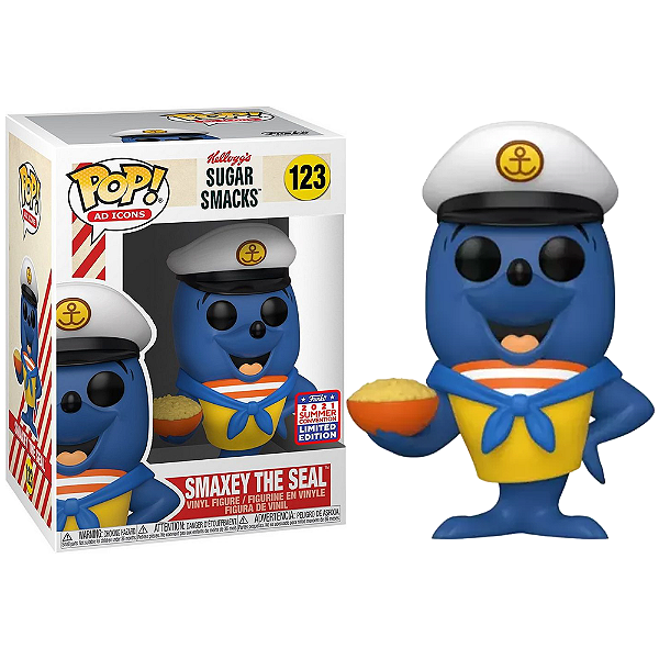 Funko Pop! Ad Icons Sugar Smacks Smaxey The Seal 123 Exclusivo