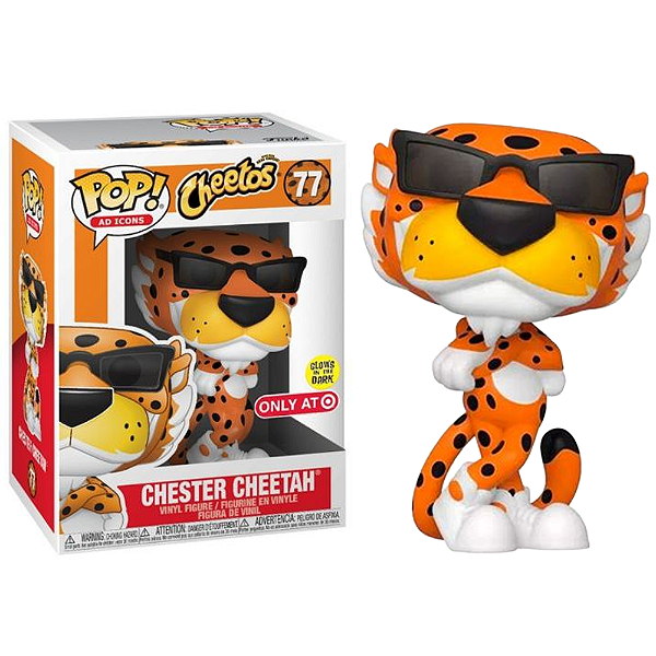 Funko Pop! Ad Icons Cheetos Chester Cheetah 77 Exclusivo Glow