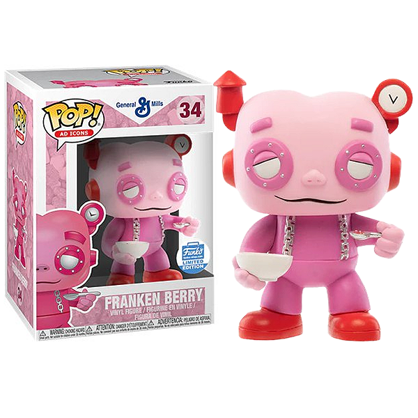 Funko Pop! Ad Icons General Mills Franken Berry 34 Exclusivo