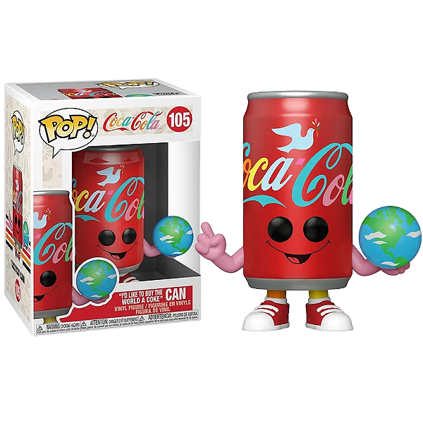 Funko Pop! Ad Icons Coca Cola Id Like To Buy The World a Coke Can 105