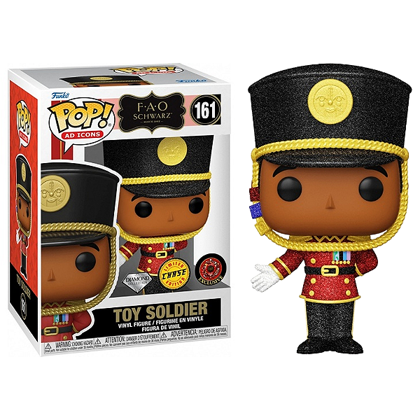 Funko Pop! Ad Icons FAO Schwarz Toy Soldier 161 Exclusivo Chase Diamond