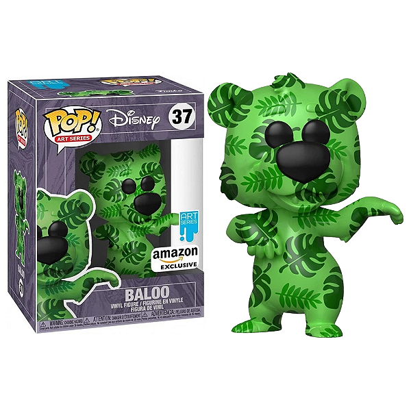 Funko Pop! Art Series Disney Mogli O Menino Lobo Baloo 37 Exclusivo