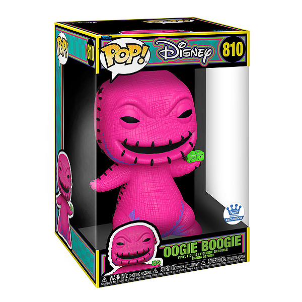 Funko Pop! Disney O Estranho Mundo de Jack Oogie Boogie 810 Exclusivo 10 Polegadas