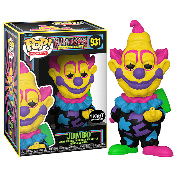 Funko Pop! Filme Killer Klowns / Palhaços Assassinos Jumbo 931 Exclusivo
