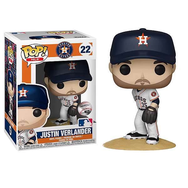 Funko Pop! Baseball MLB Justin Verlander 22 Exclusivo