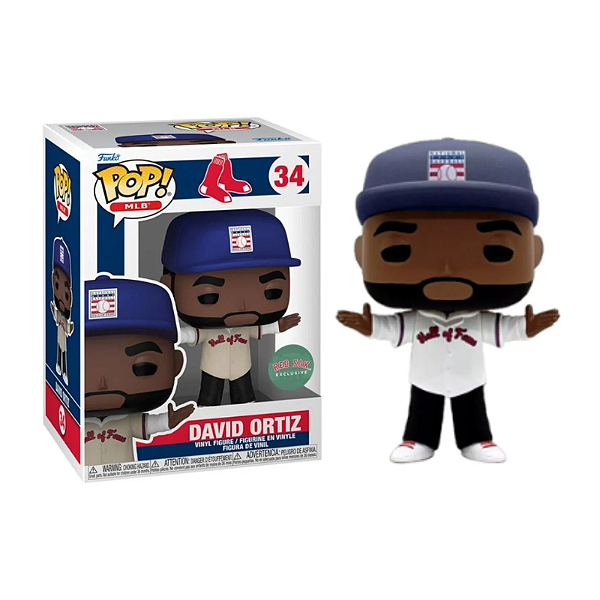 Funko Pop! Baseball MLB David Ortiz 34 Exclusivo