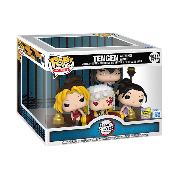 Funko Pop! Moment Demon Slayer Tengen With His Wives 1944 Exclusivo SDCC 2025
