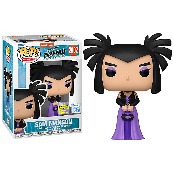 Funko Pop! Animation Danny Phantom Sam Manson 2002 Exclusivo SDCC 2025