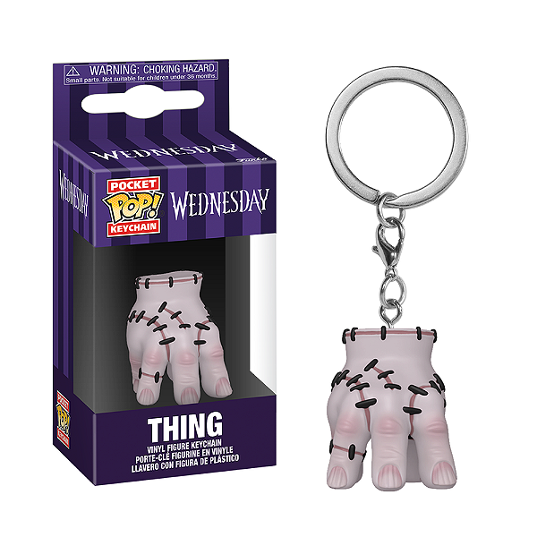 Funko Pop! Keychain Chaveiro Television Wandinha Wednesday Thing