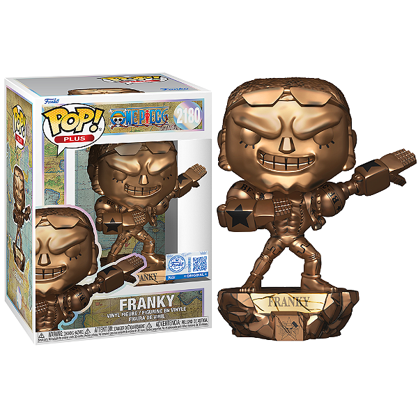 Funko Pop! Plus One Piece Franky  2180 Exclusivo Bronze