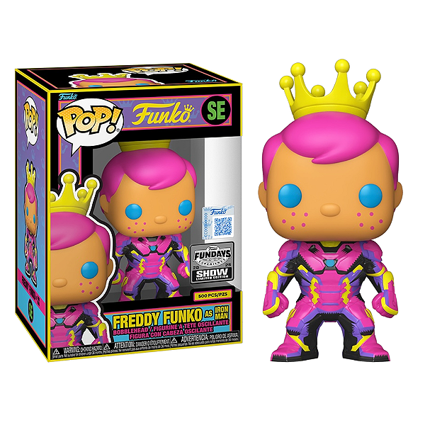 Funko Pop! Funko Marvel Freddy Funko As Iron Man SE Exclusivo 500Pcs