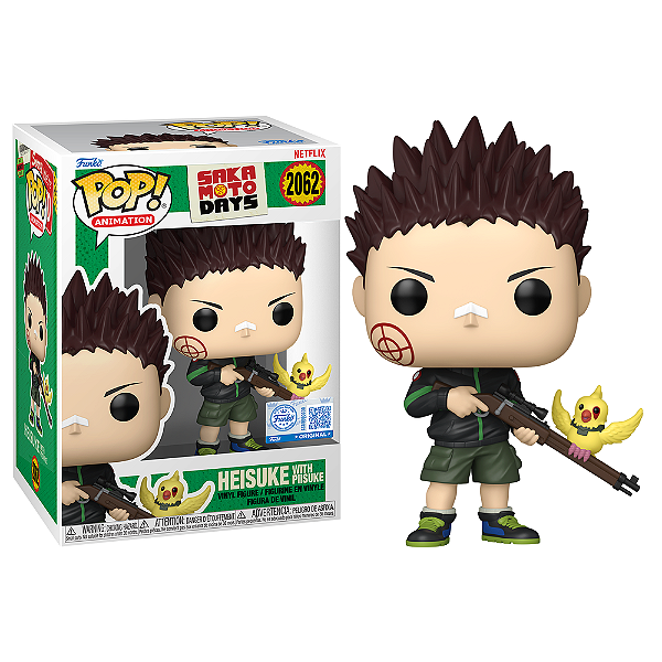 Funko Pop! Animation Sakamoto Days Heisuke With Piisuke 2062 Exclusivo
