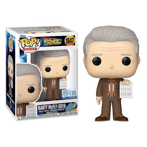 Funko Pop! Filme De Volta Para O Futuro Marty McFly 2015 1847 Exclusivo