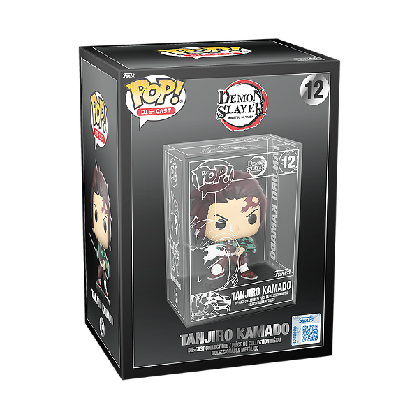 Funko Pop! Die-Cast Animation Demon Slayer Tanjiro Kamado 12 Exclusivo