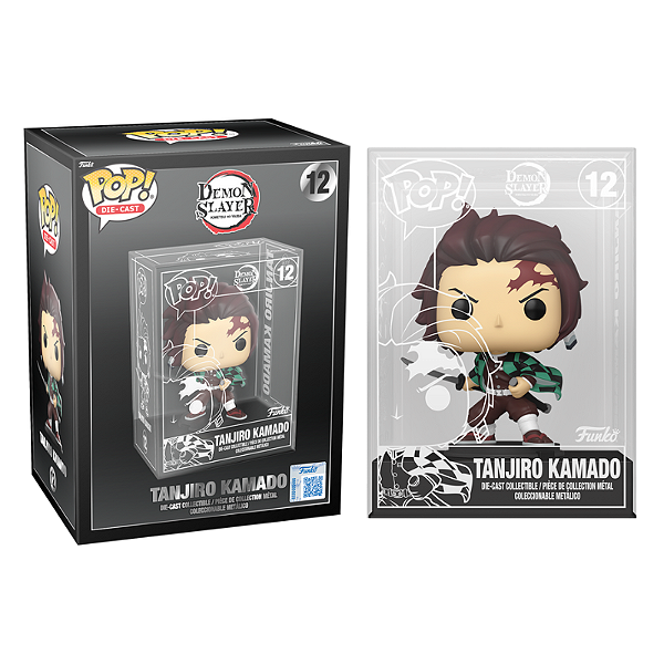 Funko Pop! Die-Cast Animation Demon Slayer Tanjiro Kamado 12 Exclusivo
