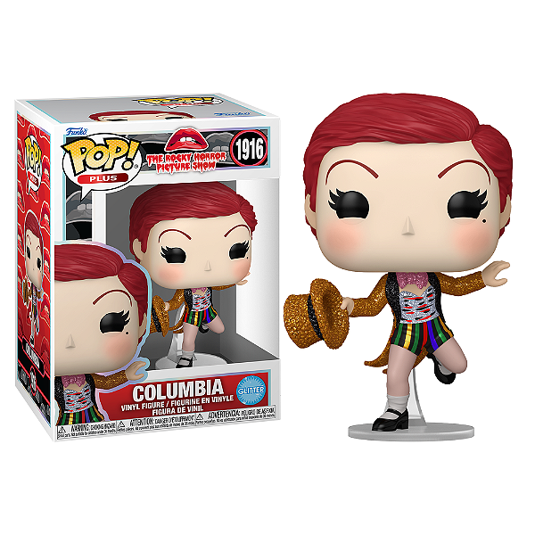 Funko Pop! Filme Terror Musical The Rocky Horror Picture Show Columbia 1916 Exclusivo Glitter