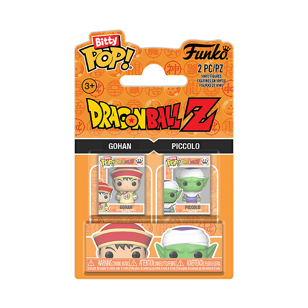 Funko Bitty Pop! Animation Dragon Ball Gohan & Piccolo 2 Pack